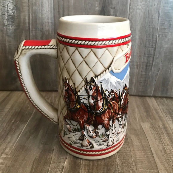 Vintage Budweiser A Series Limited Edition Beer Stein / Mug - Picture 1 of 8